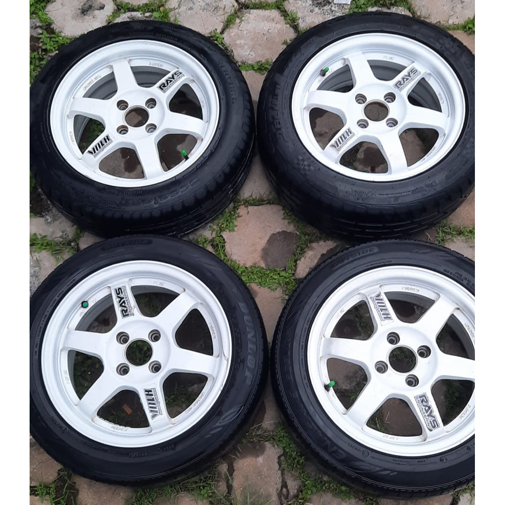 TE37 Ring 15 pcd 4x100