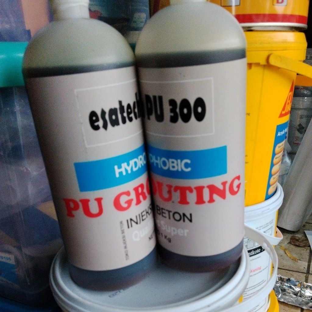 PU injeksi 300/PU Injeksi beton retak 1Kg