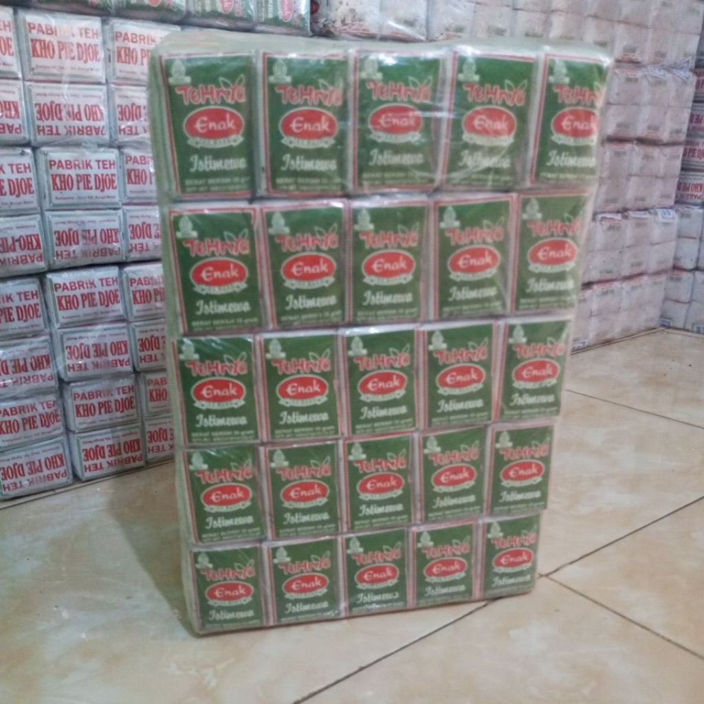 teh enak teh solo teh ijo enak 1 ball isi 10 pack