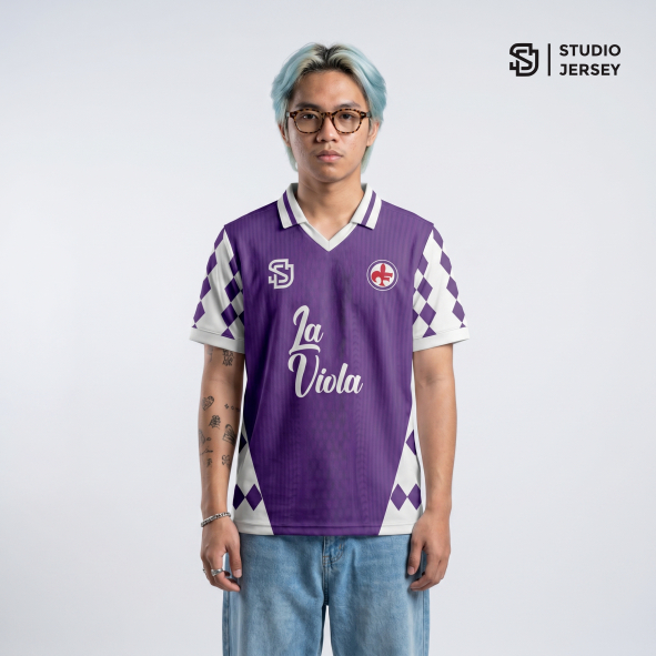 Jersey Fantasy // Vintage // Retro // Fiorentina Unisex