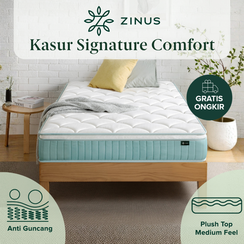 Kasur Spring Bed Zinus Signature Comfort
