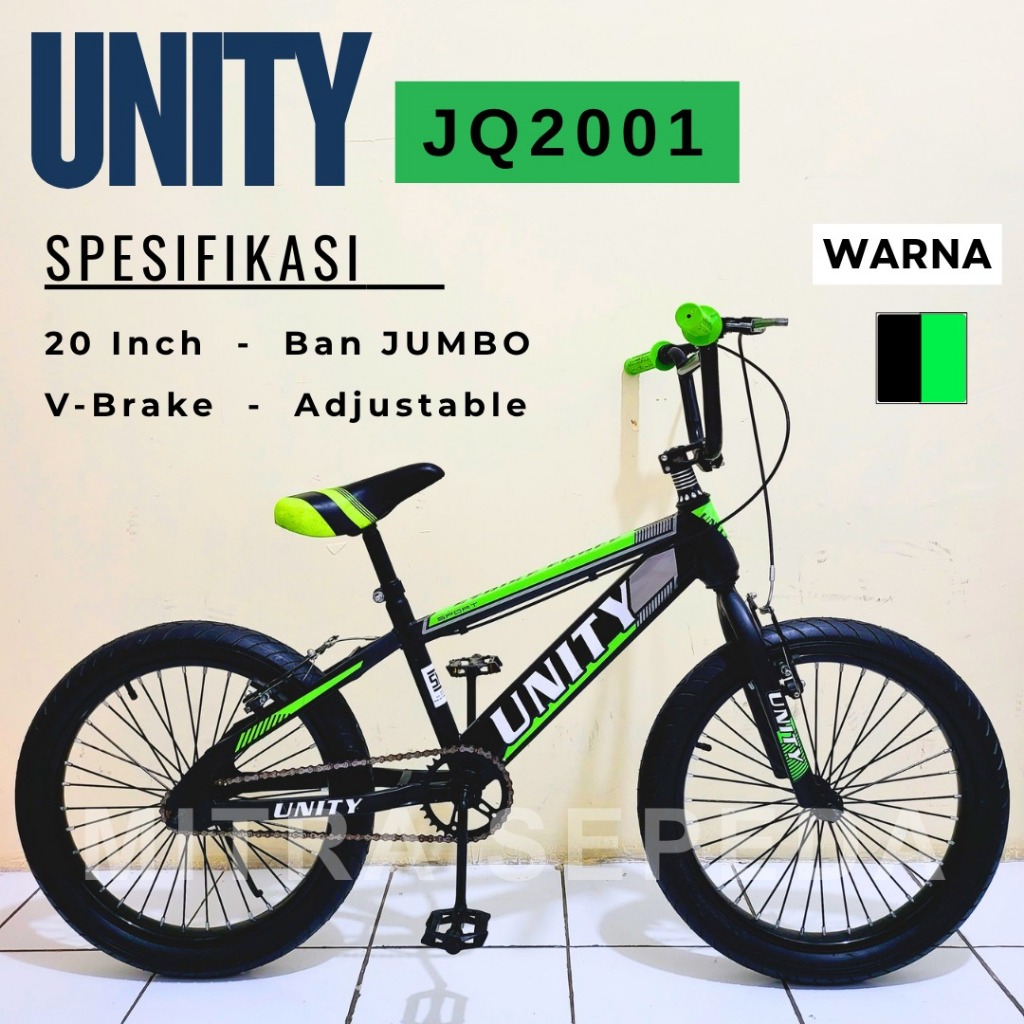 Sepeda BMX Unity  20 Inch Ban Jumbo 3.0 Fat Bike