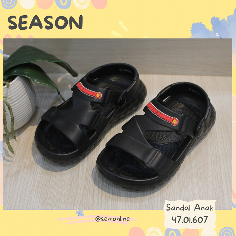 ZANDILAC SANDAL KARET ANAK COWOK TERBARU MODEL TALI BELAKANG // 4701607