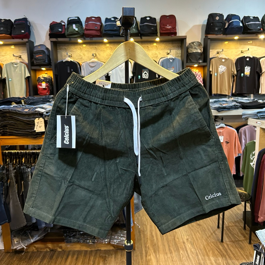 CELANA PENDEK CELCIUS/BOARDSHORT PRIA CORDUROY