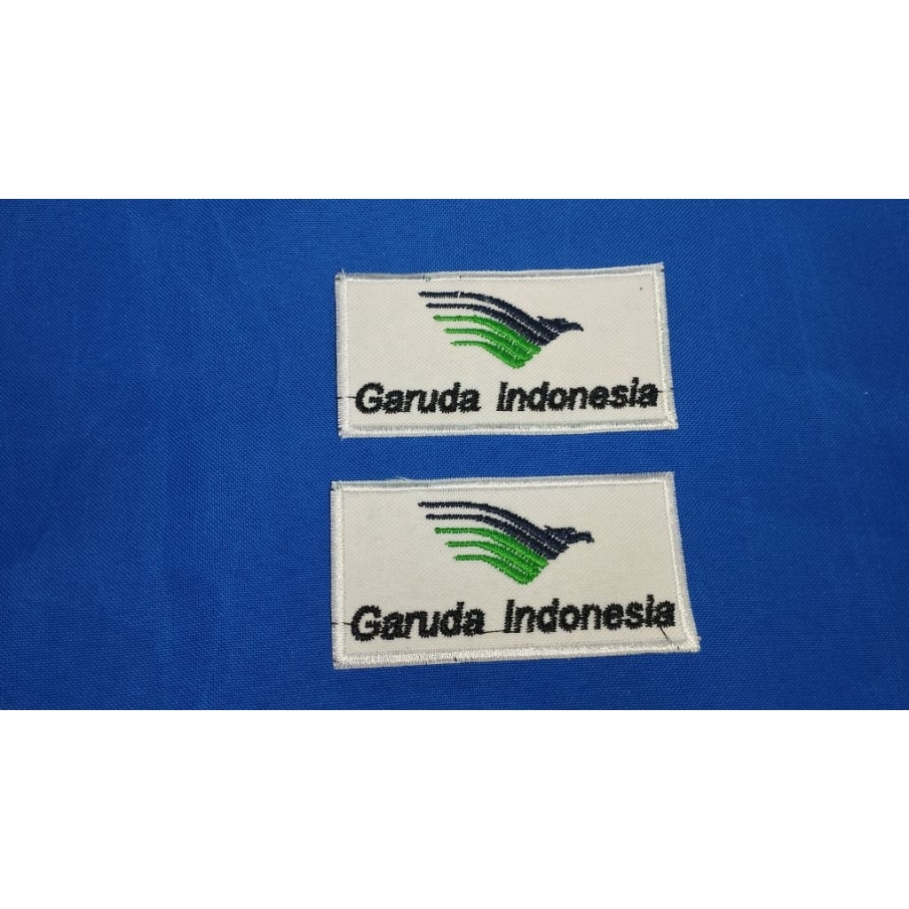 bordir pilot Garuda indonesia buat baju dan topipet anak/tk