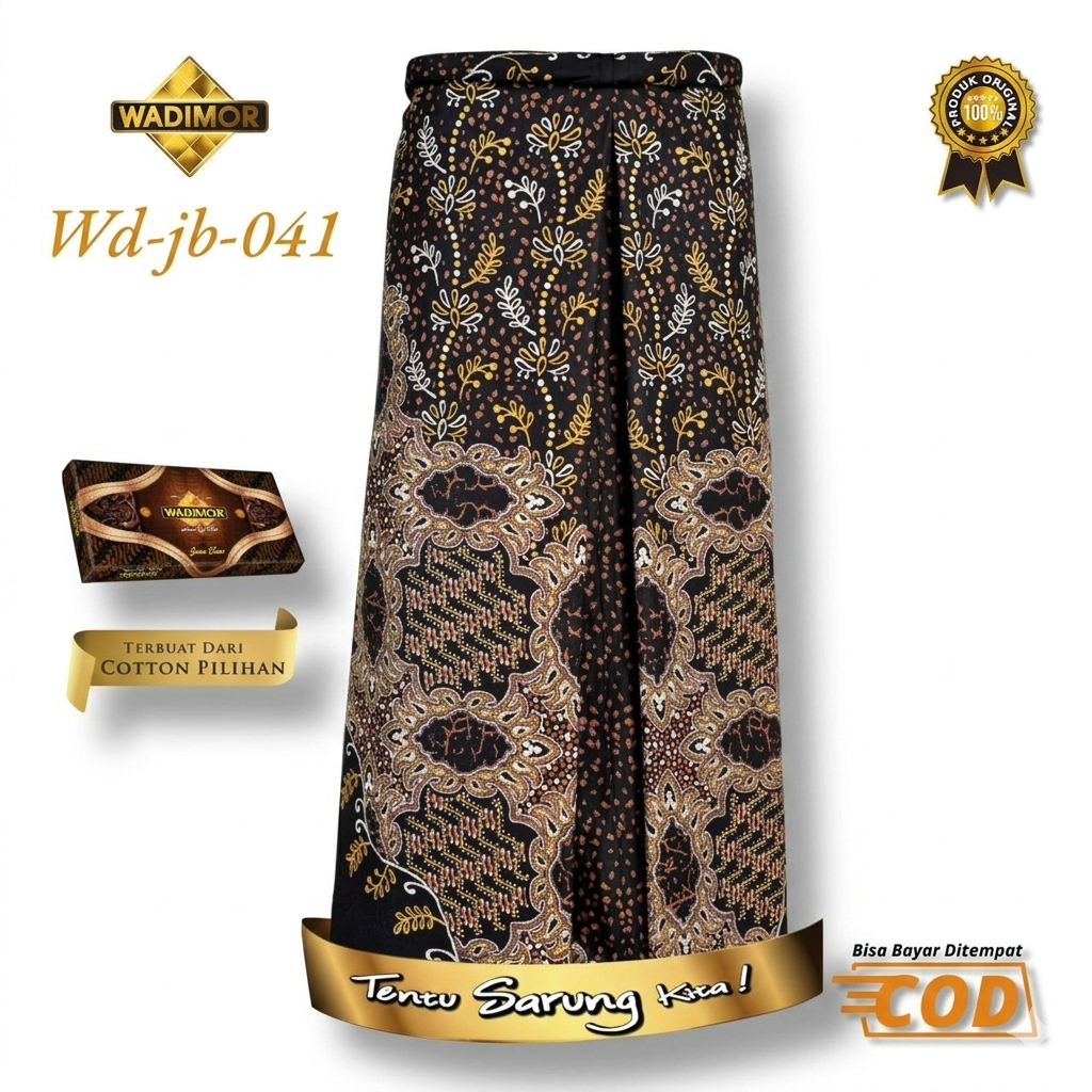 Sarung Wadimor Jawa Batik | Sarung Batik Wadimor | Kain Sarung Wadimor Pria Dewasa