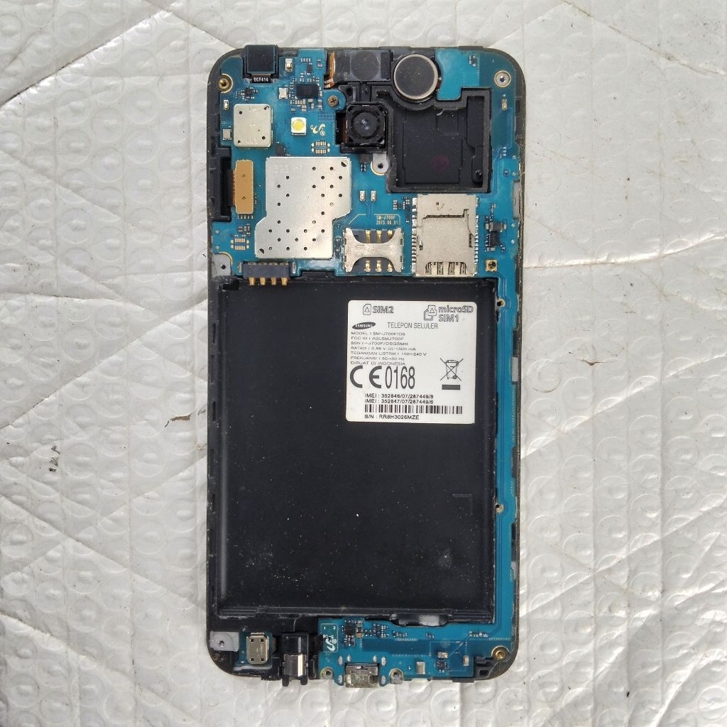 Mesin Samsung J7 2015 SM J700F mati