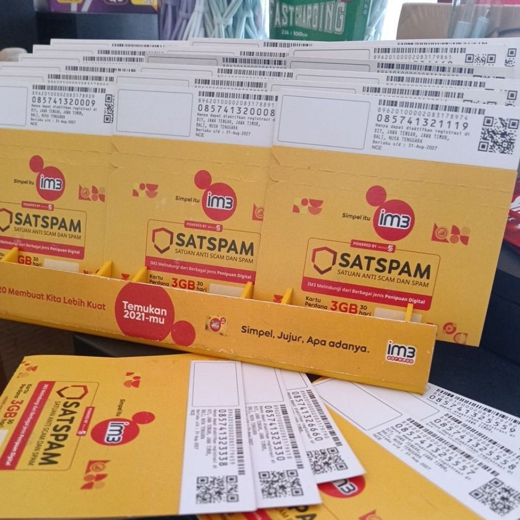 Instant2jam NomorCantik Indosat IM3 Include 3gb Rp 39 rb  6667 6668