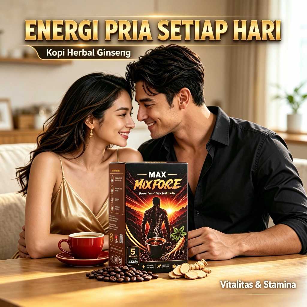 Kopi Herbal Ginseng – Bantu Jaga Stamina dan Energi Pria