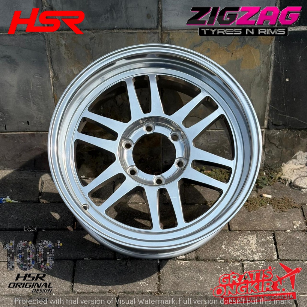 Pelek Mobil Rpf1 R18 Pajero Fortuner Hilux Triton Baic HSR Boroko Bly01 6x139,7