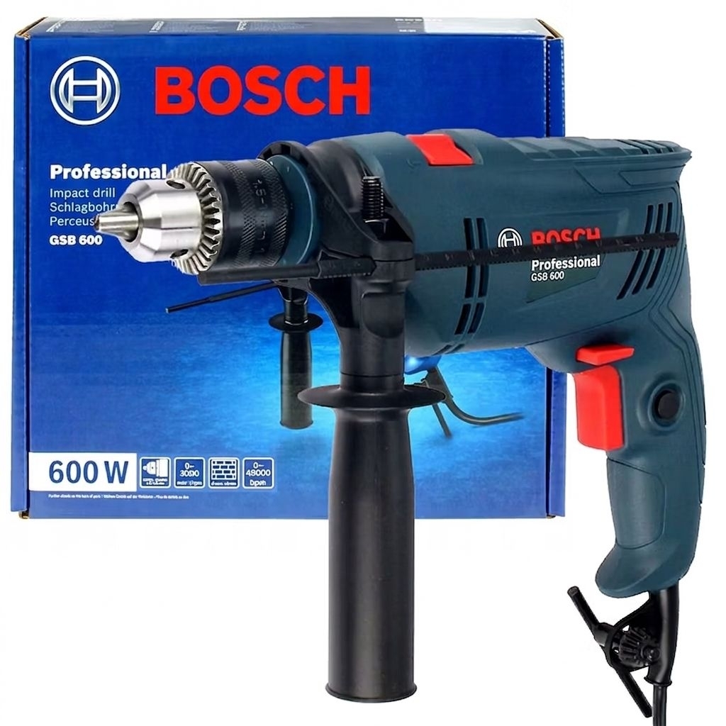 Mesin Bor Tangan BOSCH GSB 600 Bor Listrik 13mm BOSCH GSB 600 Original