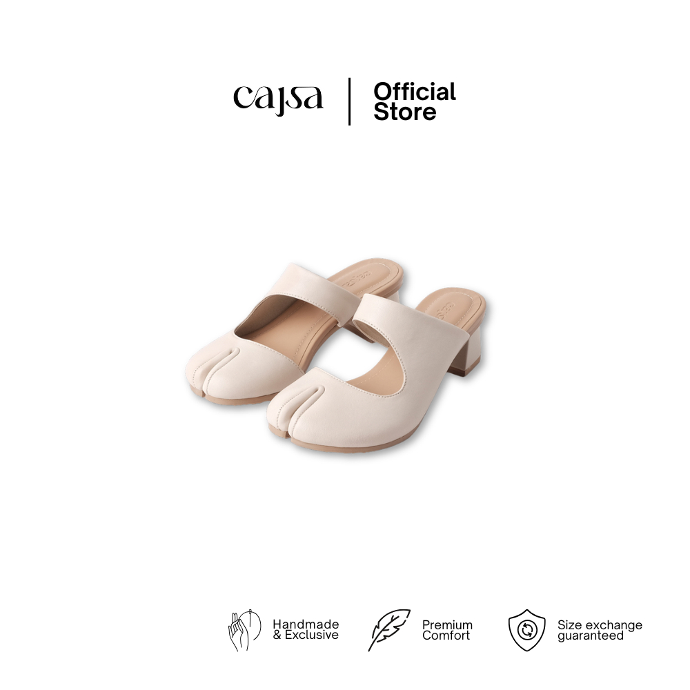 CAJSA | NIJI IVORY - HEELS SANDAL