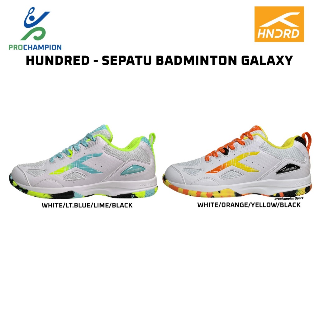 Sepatu Badminton Hundred HNDRD GALAXY Series