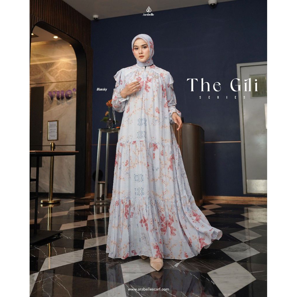 Arabelle The Gili Dress / Gamis Arabelle Blue Sky