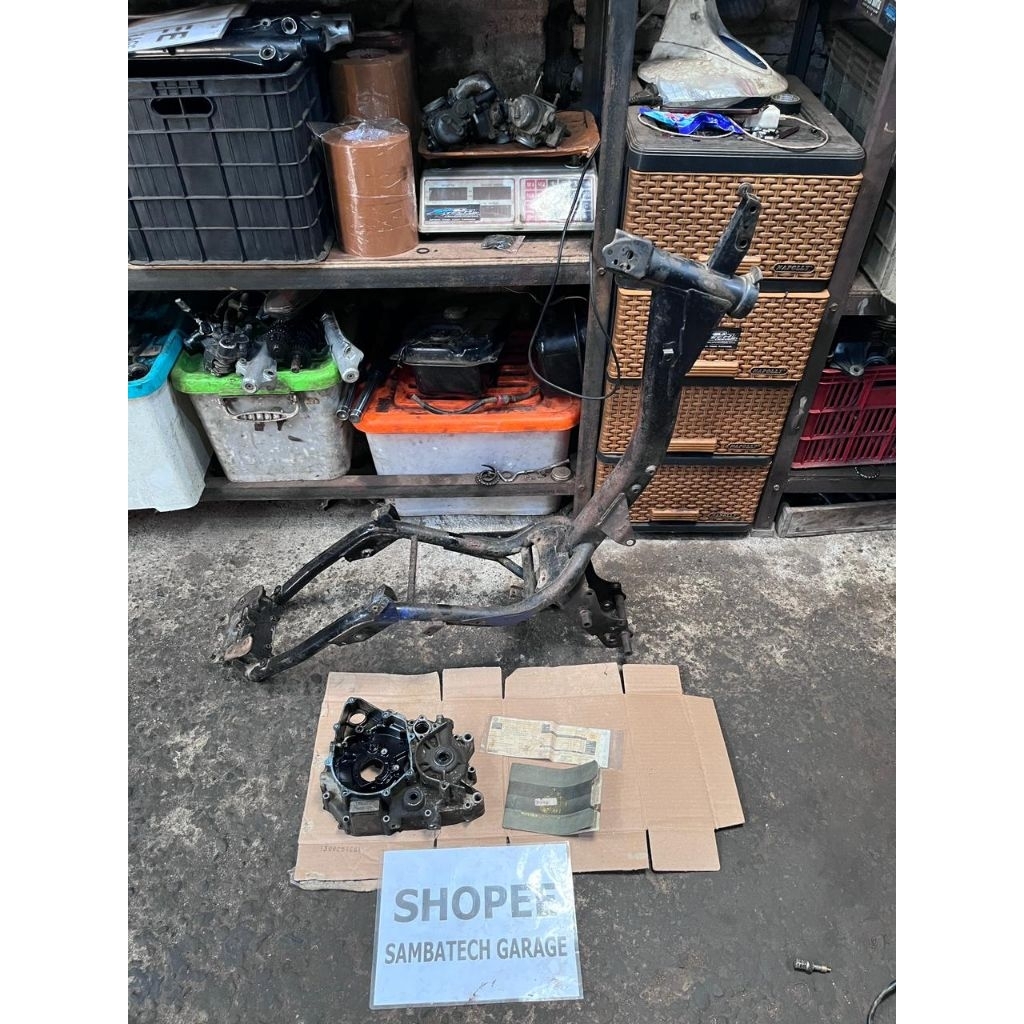 RANGKA SUPRA 125 SET SEPERTI DIFOTO