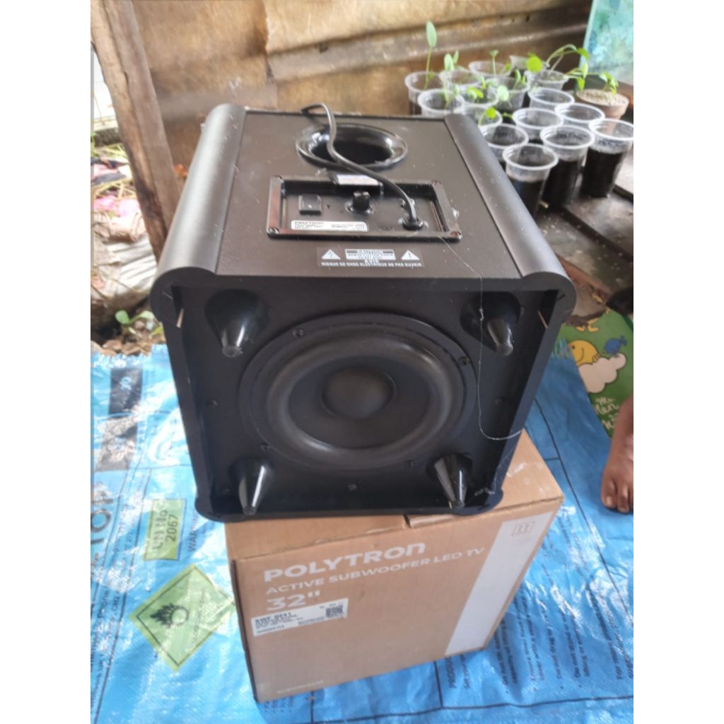 SPEAKER SUBWOFER AKTIF EX POLYTRON