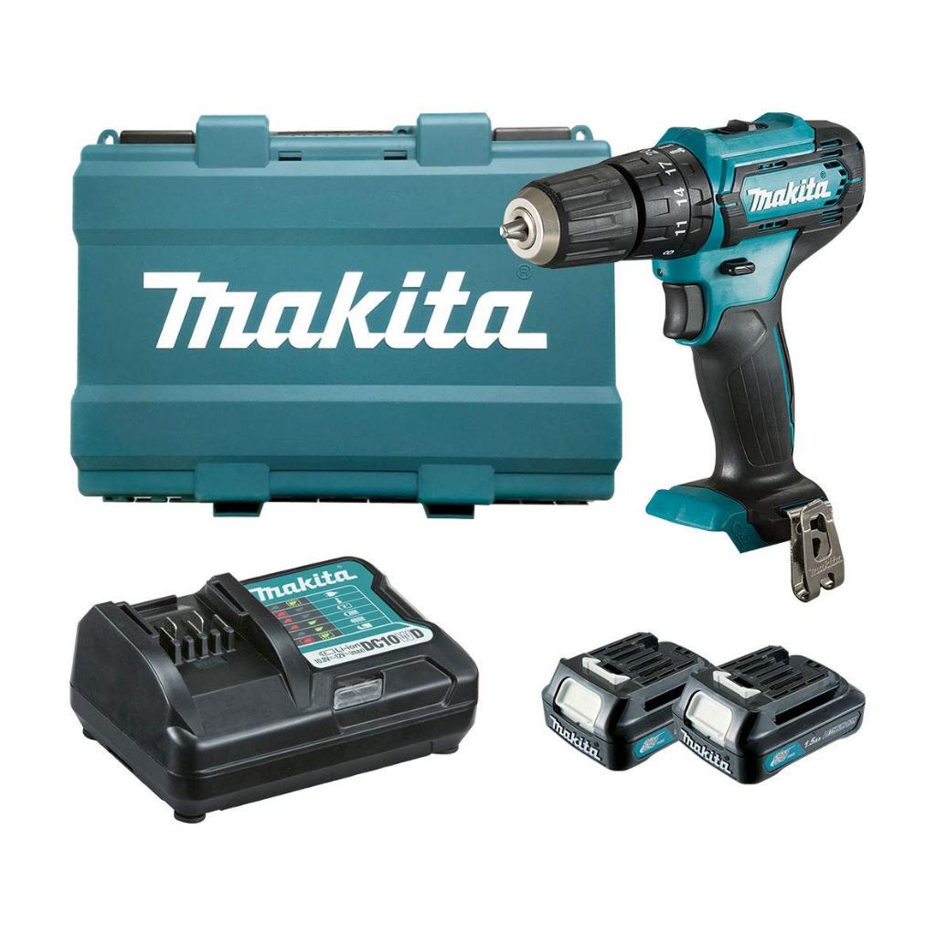 Makita Bor Cordless 12V Set DF333DWYE Mesin Bor Baterai Charger Box Makita Bor Obeng Original
