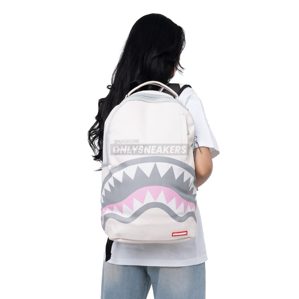 SPRAYGROUND SHARK CENTRAL ROSE DLXSV BACKPACK