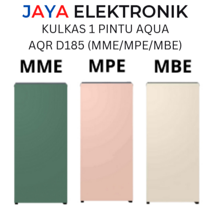 Kulkas 1 Pintu SINGKAWANG AQUA AQR D185 (MBE/MME/MPE)