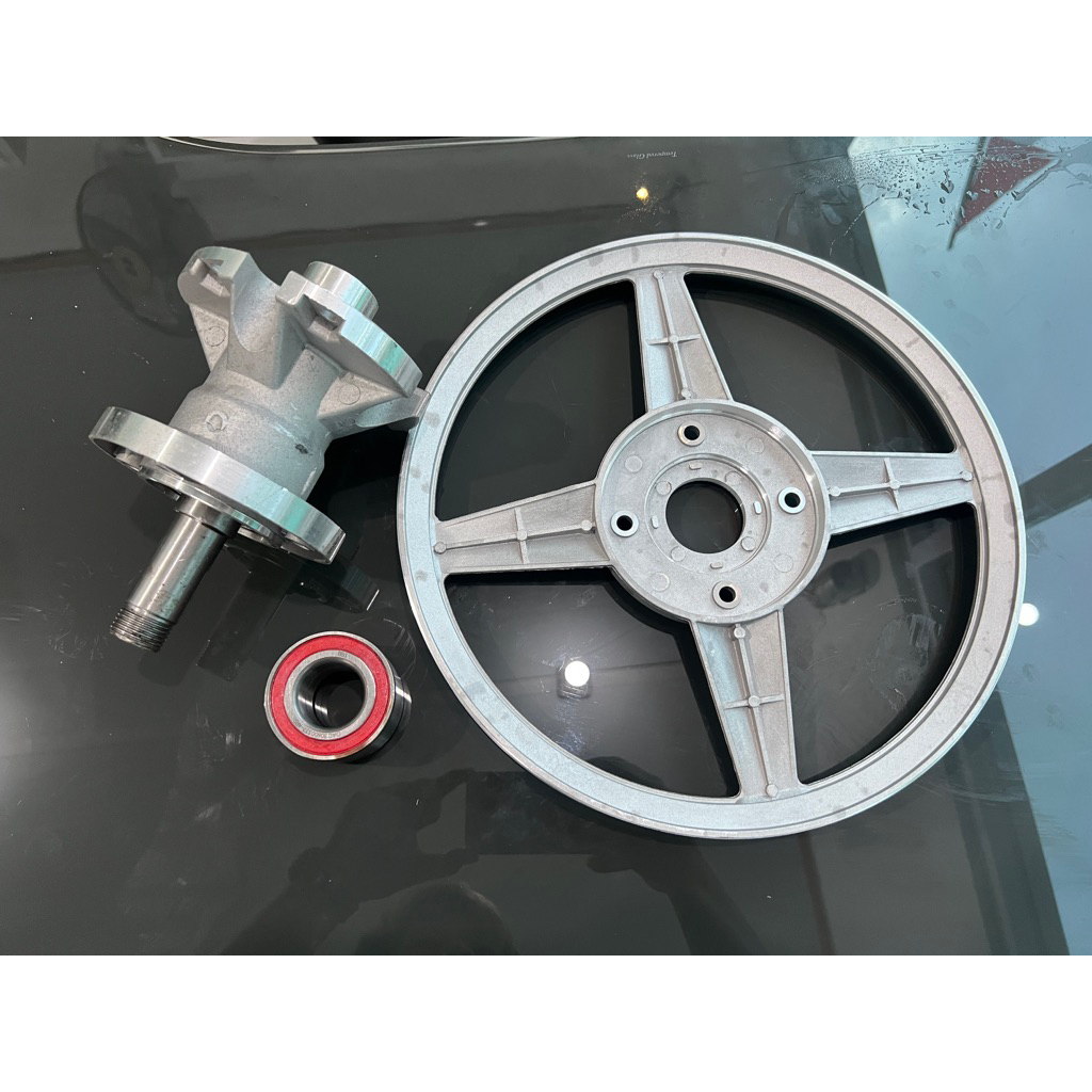 AS Baling-baling Dan Laker As Blower / Tromol Aluminium Flange / As Bearing Blower