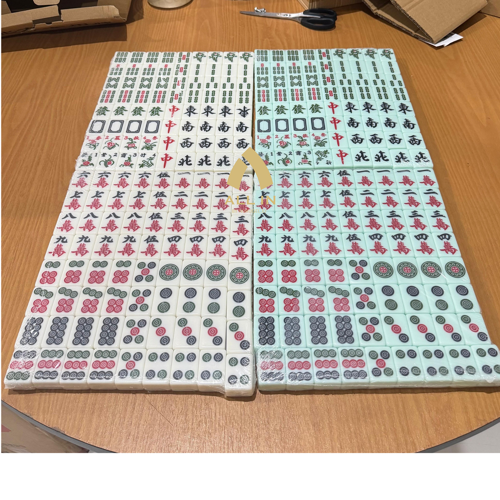 Jade White Magnetic Mahjong Tiles / Tiles Mahjong Magnet