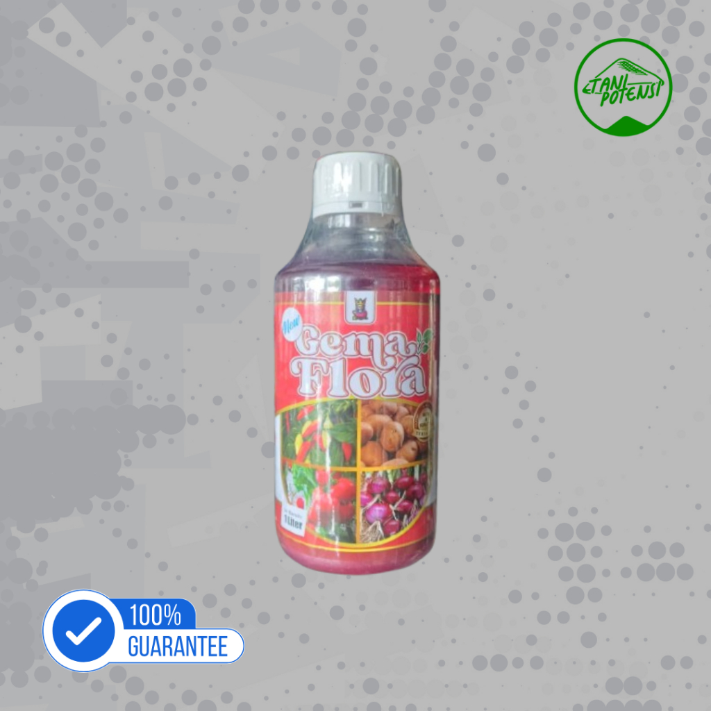 1000ml Pupuk Kalium Gema Flora Super K - Meningkatkan Bunga dan Buah, Menguatkan Tanaman