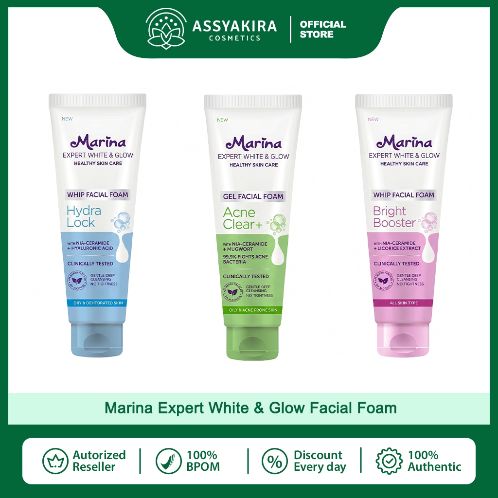 Marina Expert White & Glow Facial Foam