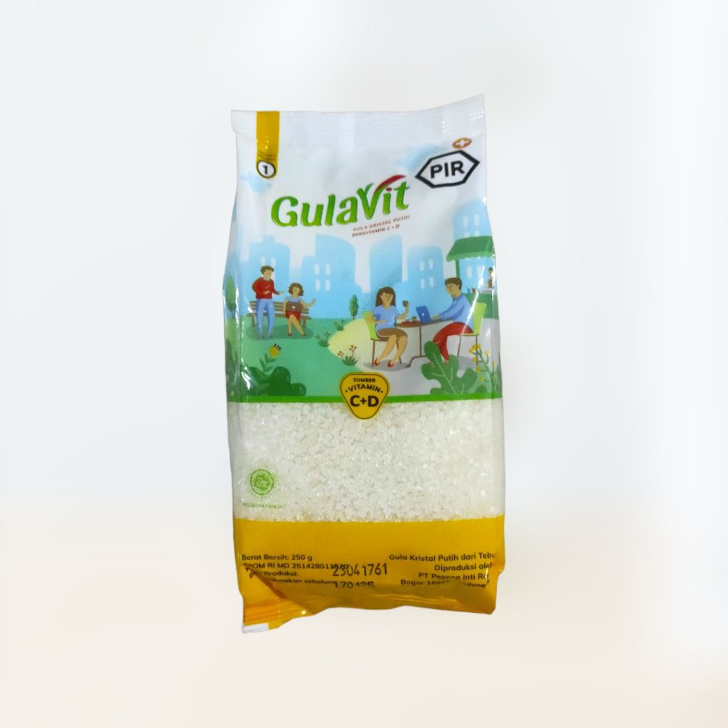 Gula Kristal Putih Gulavit 250gr - Manis Alami, Berkualitas, Mudah Larut
