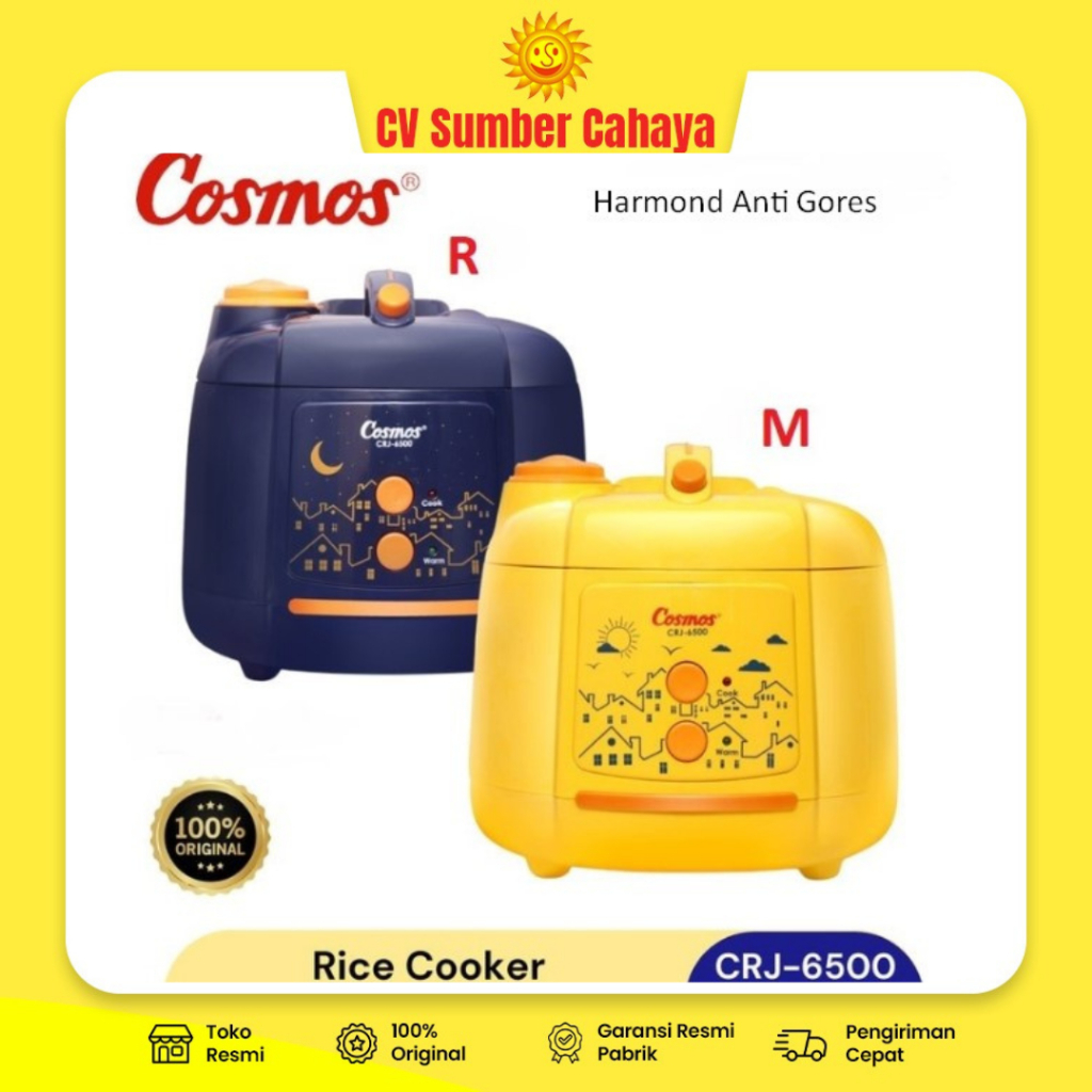 Cosmos Rice Cooker Magicom 2L Marlan 3in1 Harmond Penanak Nasi CRJ-6500 CRJ 6500 CRJ6500