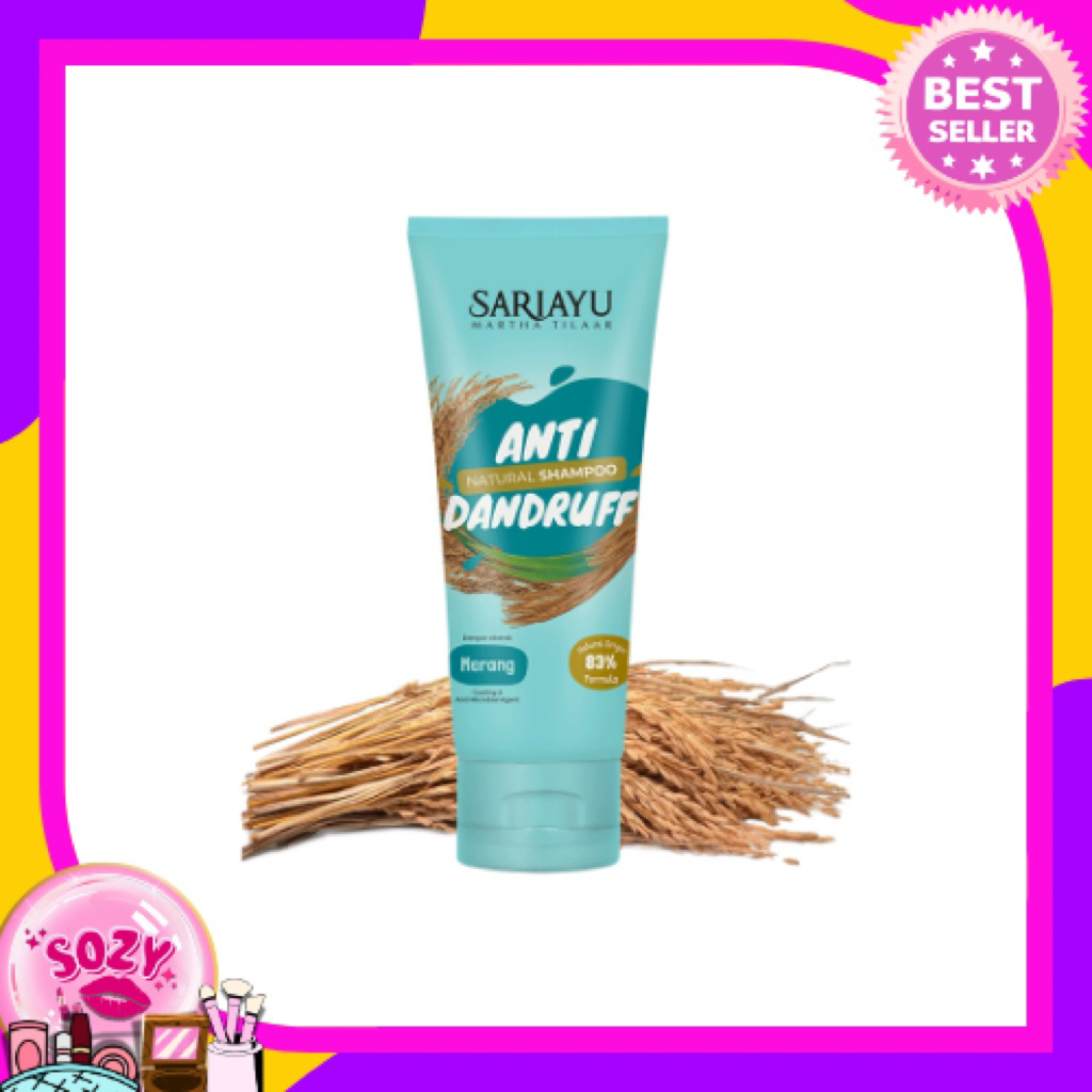 Sariayu Anti Dandruff Shampo Merang 170ml | SOZY Beauty Shop