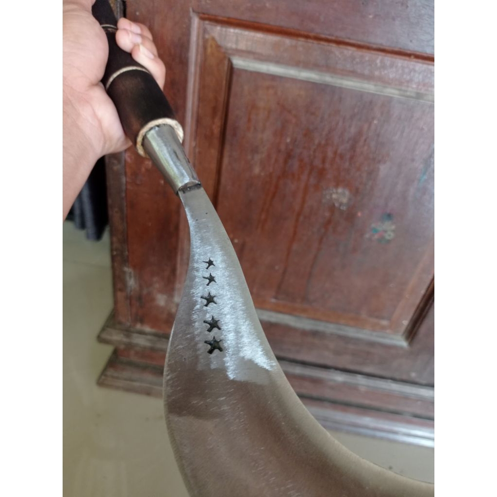 cap bintang lima arit baja per asli