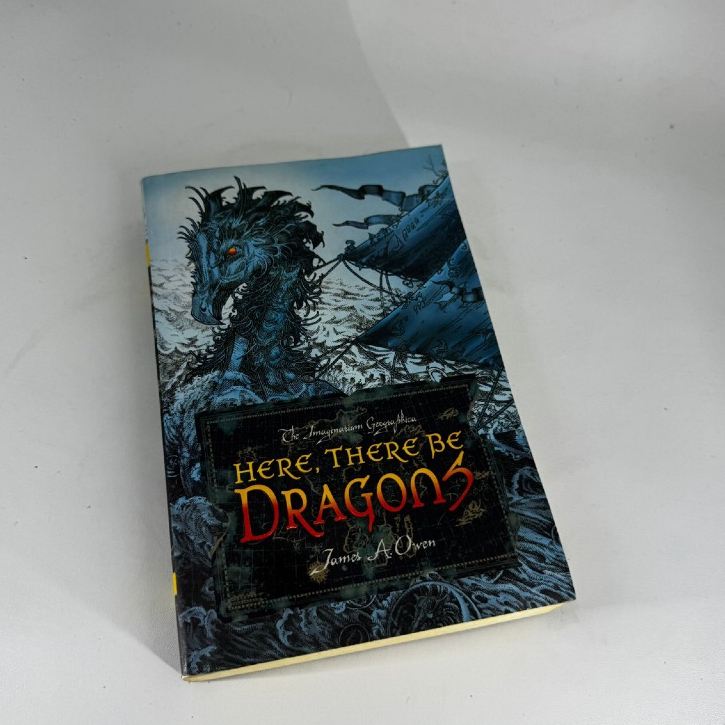 [Preloved] Novel Here, There Be The Dragons by James A Owen [original]