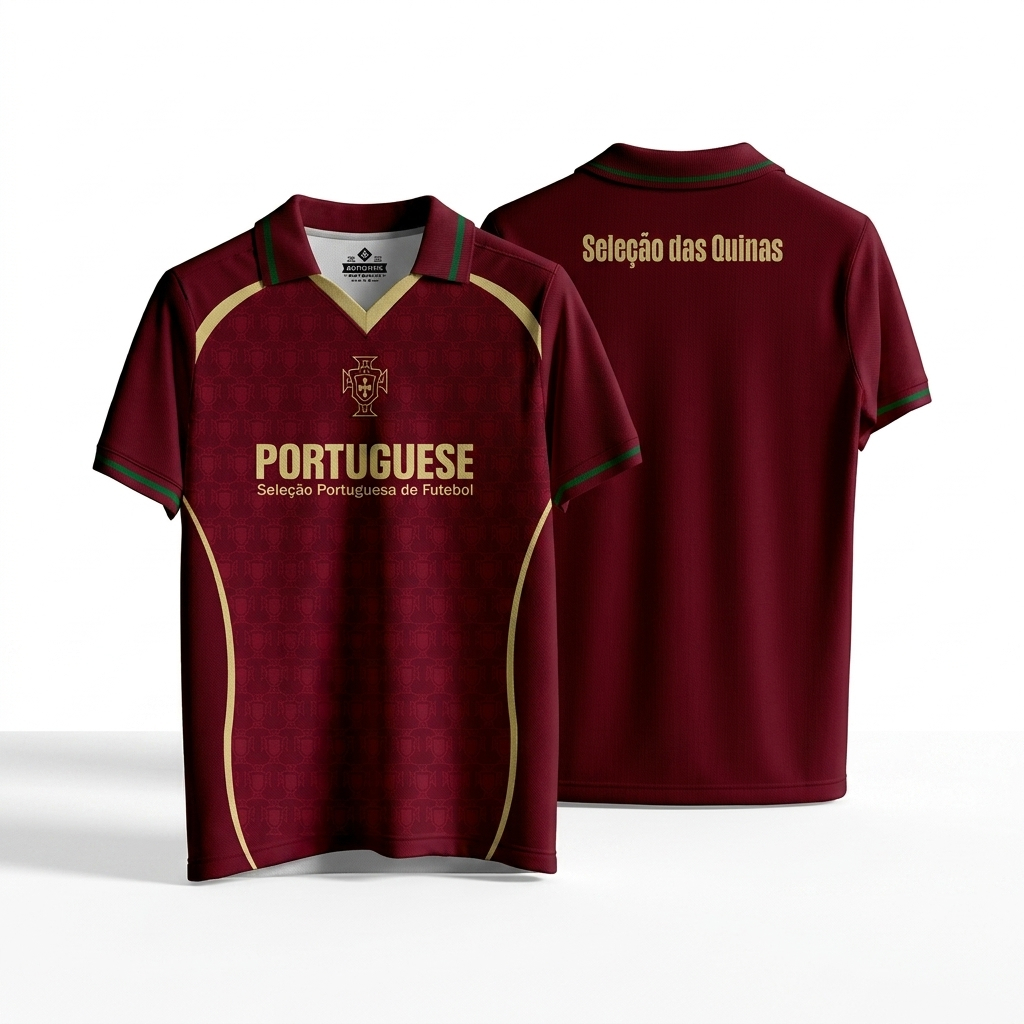 JERSEY FANTASY RETRO VINTAGE PORTUGAL FULLPRINTING