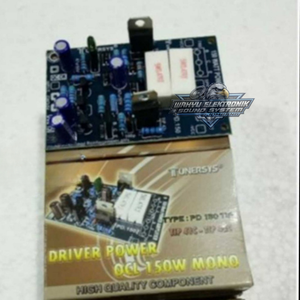 Kit Driver Power Amplifier OCL 150W Mono Merk Tunersys