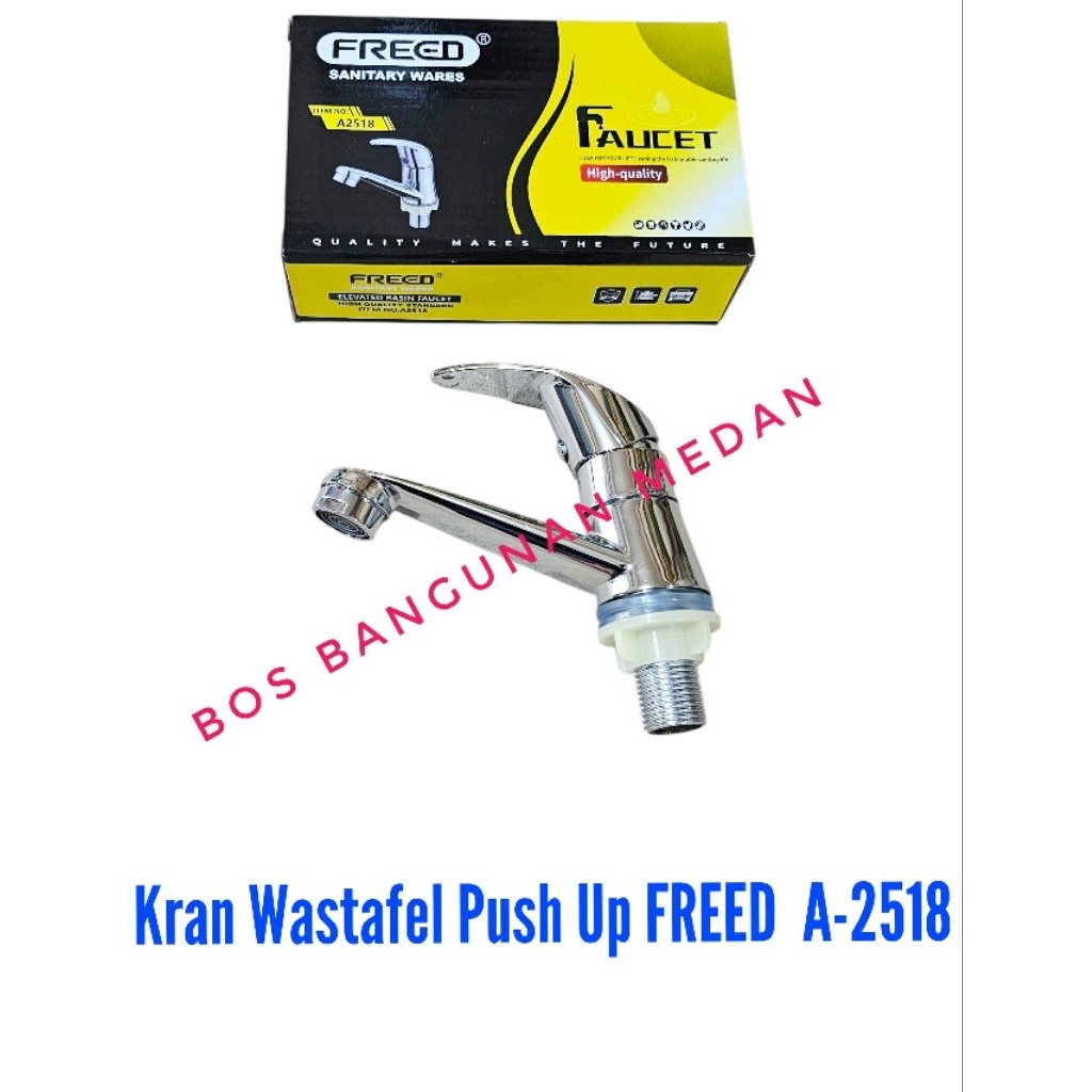 Kran Air Wastafel Up Down Keran Wastafel Kamar Mandi Cuci Tangan Kran Cuci Muka