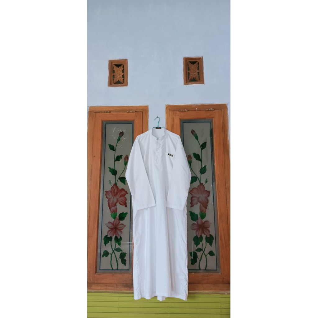 GAMIS PRIA PUTIH PL BRAND AL KAUTSAR