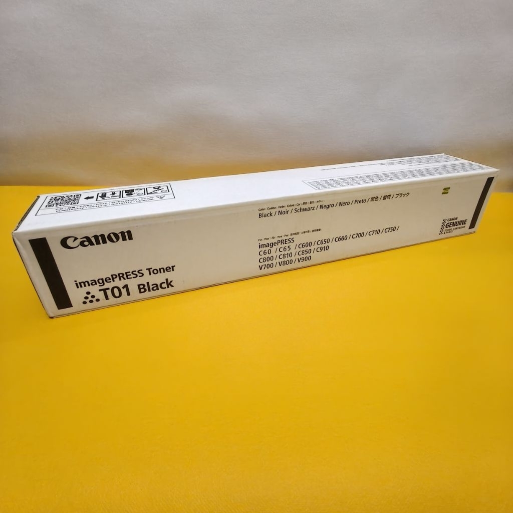 Toner Catridge Canon T01 Black (8066B001AA) Original For Printer : iPR C60 / C65 / C600 / C650 / C66