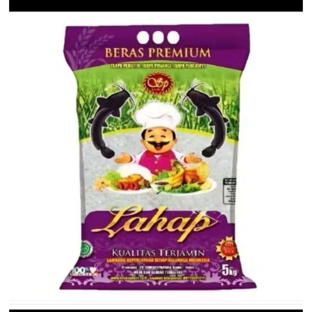 BERAS LAHAP-BERAS PREMIUM LAHAP 5 KG