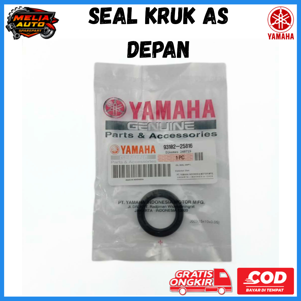 Sil Kruk As Yamaha Mio M3 Mio J Soul GT 125 Xeon RC Sparepart Mesin - Seal Motor Matic
