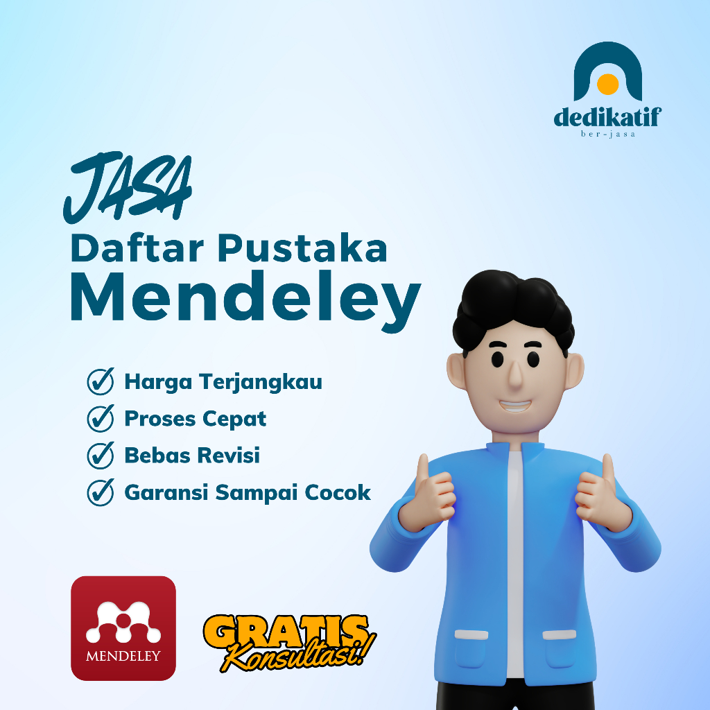 Jasa Mendeley Daftar Pustaka Otomatis