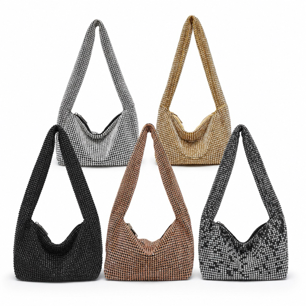 Tas Selempang Bahu Permata Shoulder Bag Diamond Tas Party Wanita 003