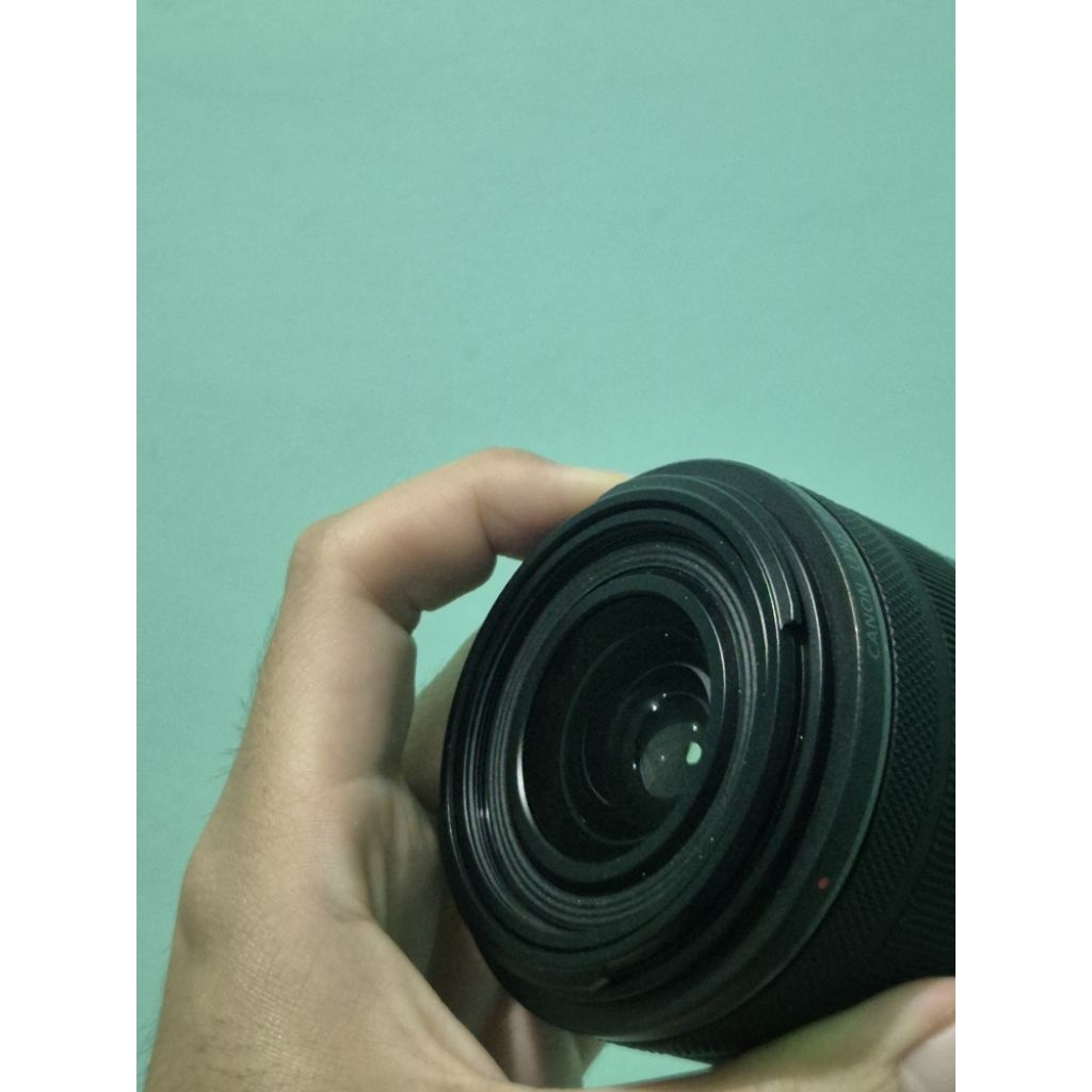 Lensa Fix Canon RF 24 mm f 1.8 bekas, second