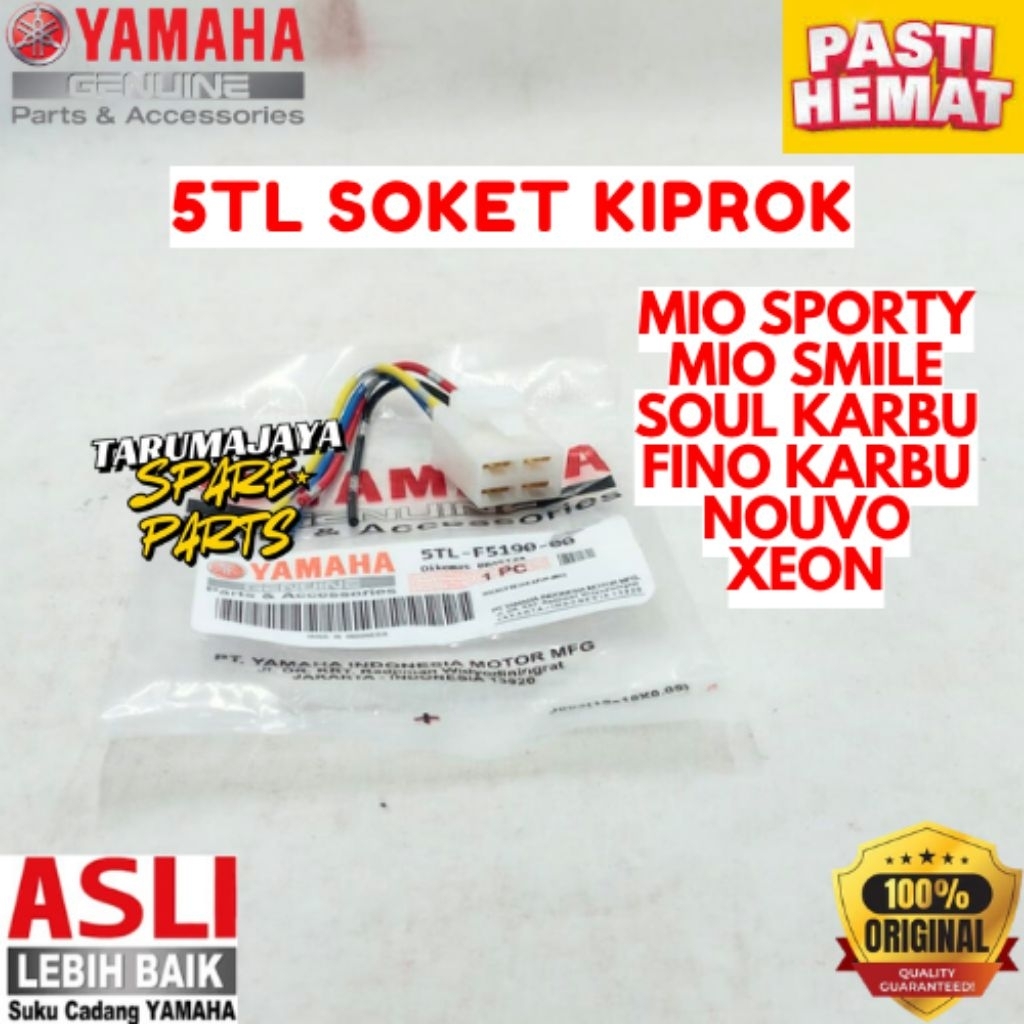 SOKET KIPROK ORIGINAL YAMAHA KODE 5TL, SOKET KIPROK MIO SPORTY, SOKET KIPROK MIO SMILE, SOKET KIPROK