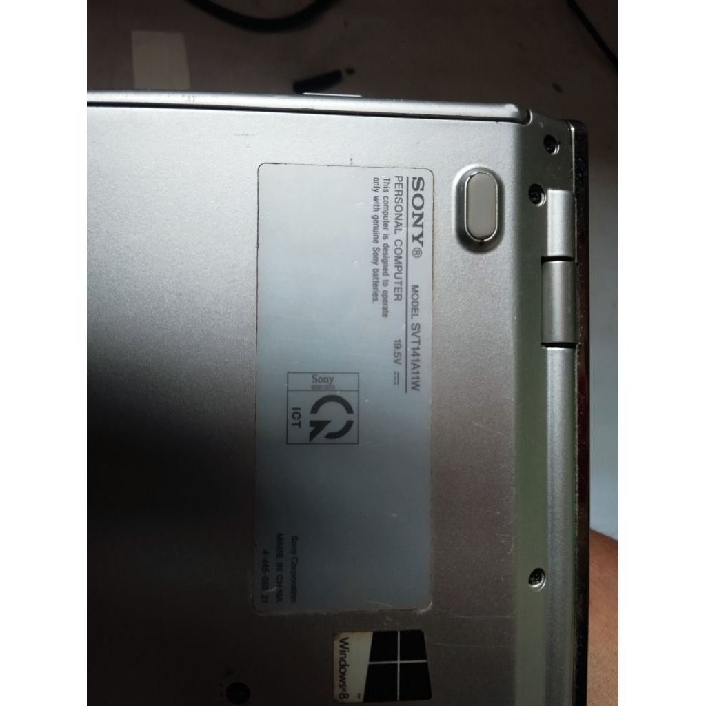 laptop sony vaio matot