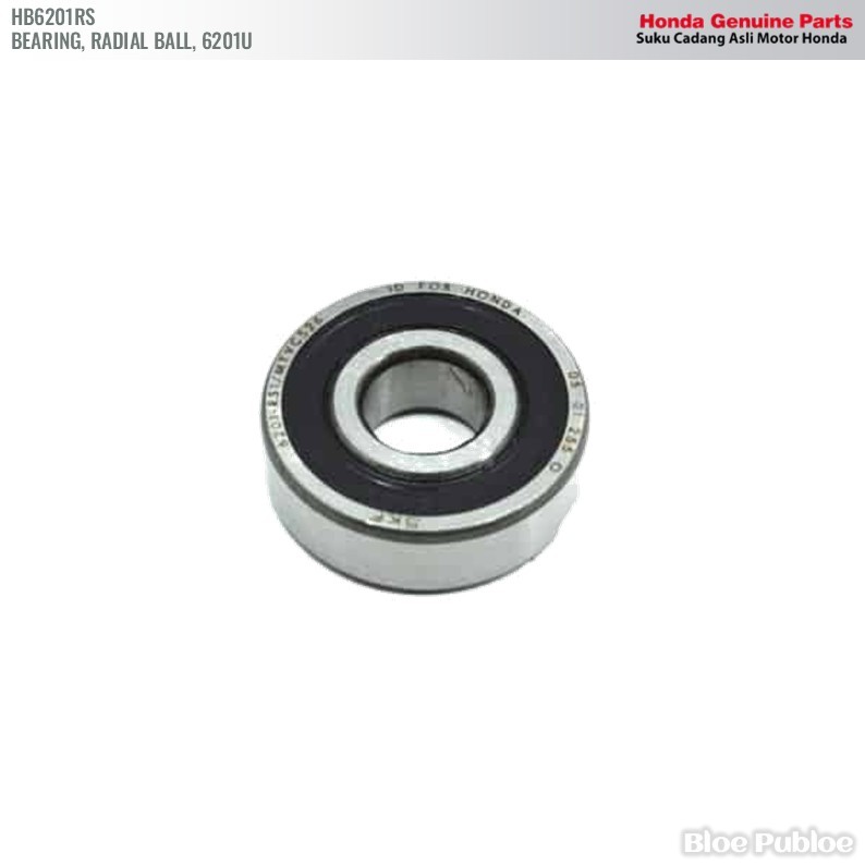 Lahar Roda Depan Honda Revo 110 - HB6201RS - BEARING, RADIAL BALL, 6201U