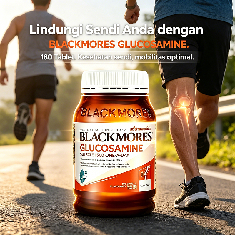 Blackmores Glucosamine Sulfate 1500mg 180 Tablet untuk Sendi Sehat