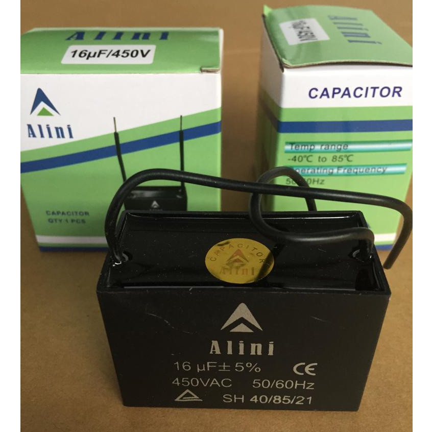 CAPASITOR KOTAK POMPA AIR "ALINI"