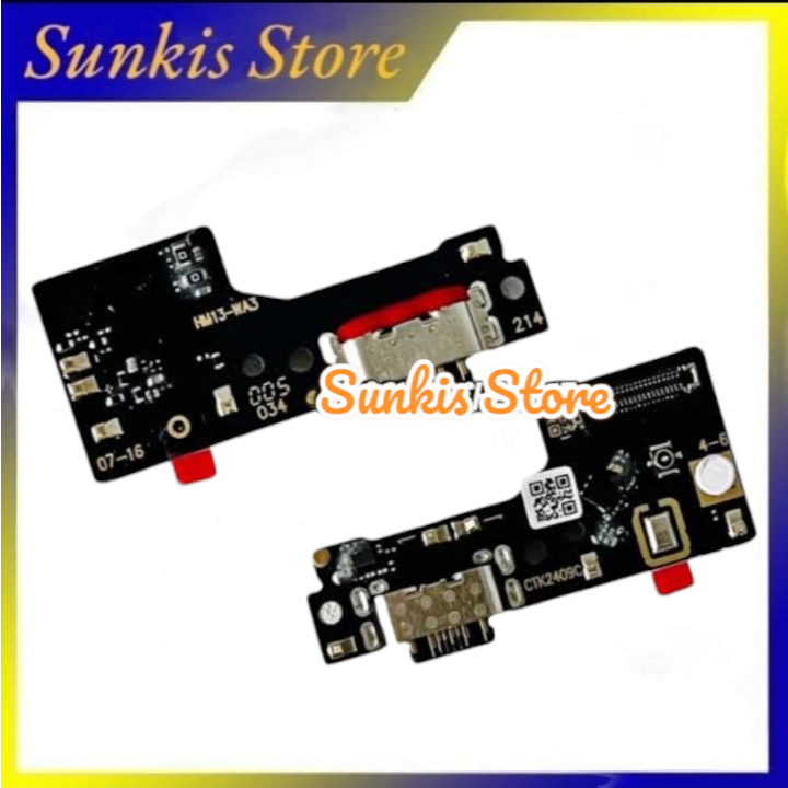 Konektor Charger Xiaomi Redmi 13 4G Papan Cas Board Charger + ic