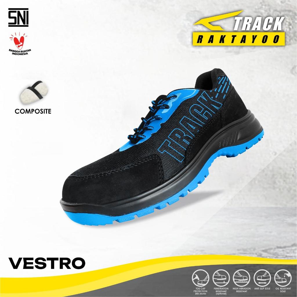 Sepatu Safety Sporty Fashionable VESTRO Track Pria