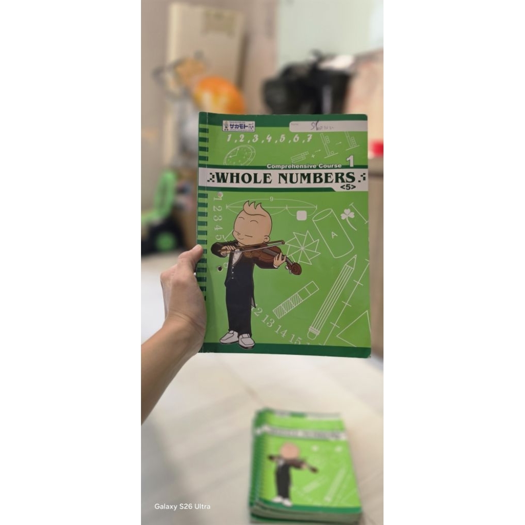 buku sakamoto matematika maths whole numbers 1, 5